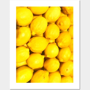 Fresh Lemons Print Posters and Art